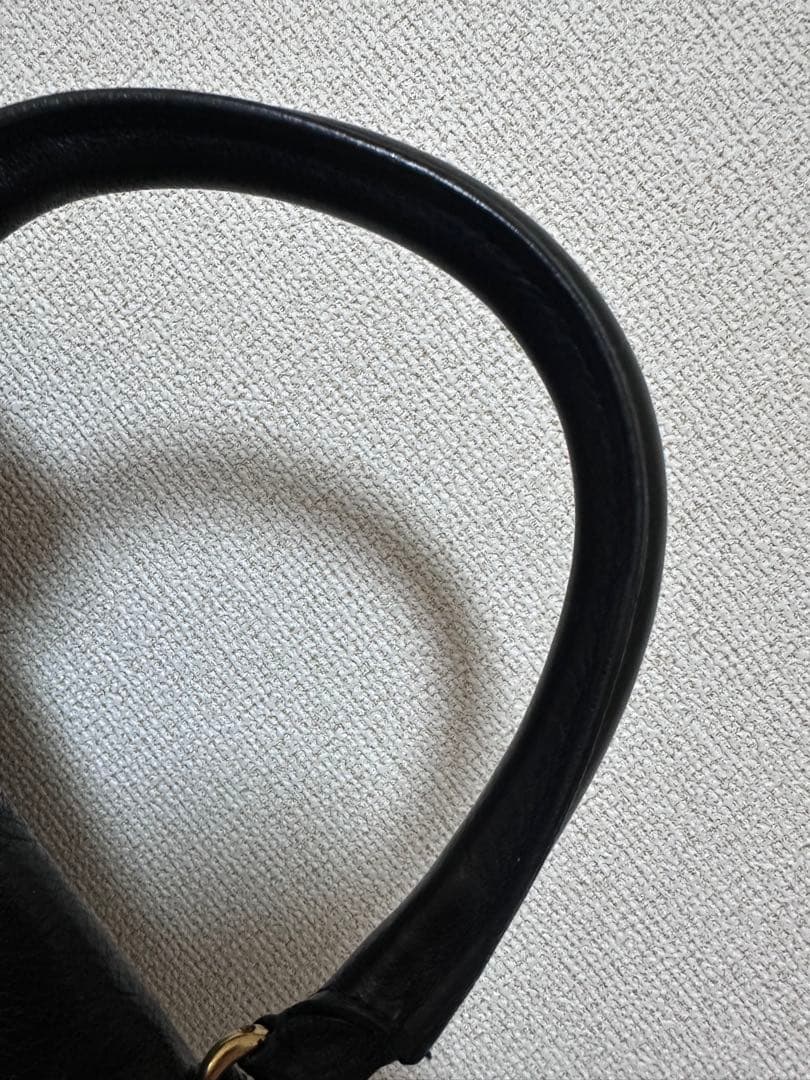 【美品】IL PISCONTE 黒 レザー ハンドバッグ(本革)