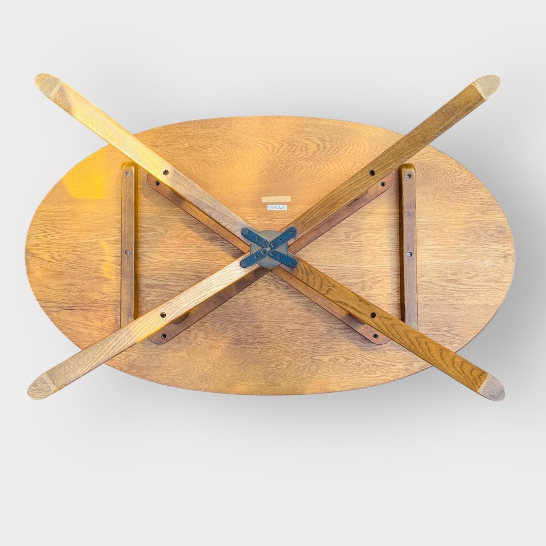 カリモク家具 Chitano（チターノ) 楕円形ローテーブル