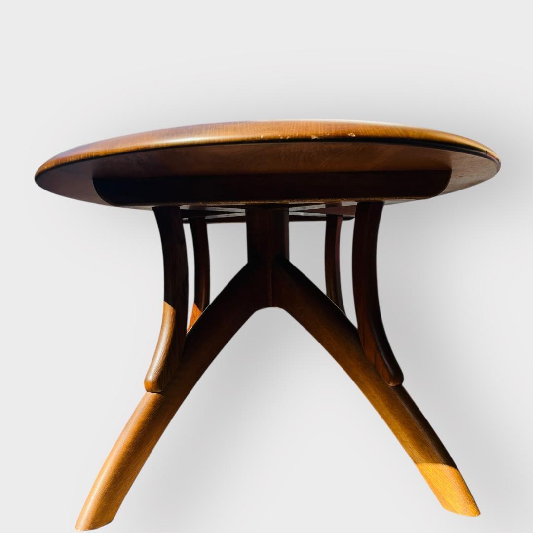 カリモク家具 Chitano（チターノ) 楕円形ローテーブル