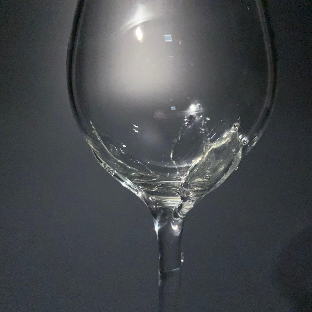 【美品】アンティークグラス　バラ　飾り　R1333ダI