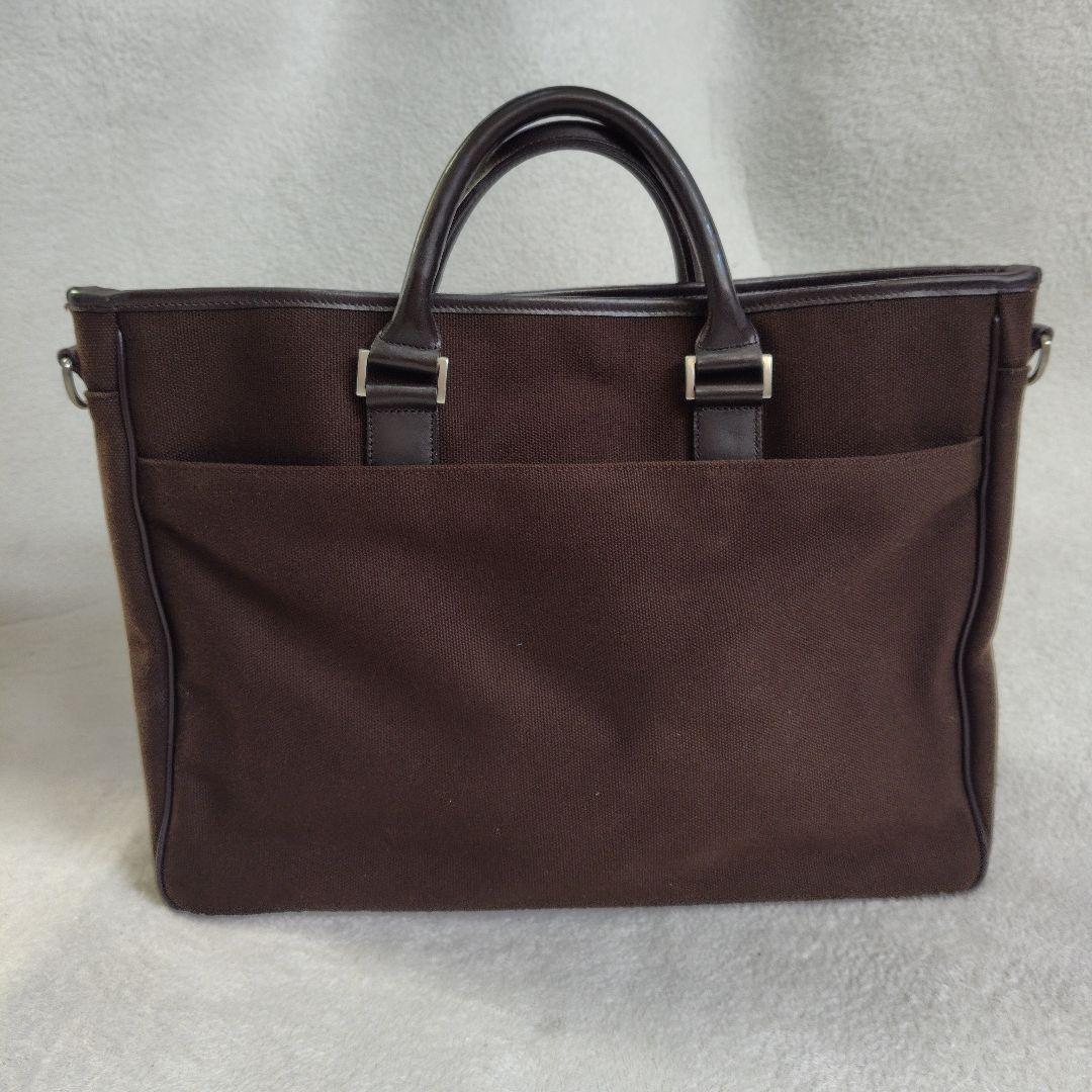 極美品　2way　バーバリーブラックレーベル　ビジネスバッグ　マルチストライプ