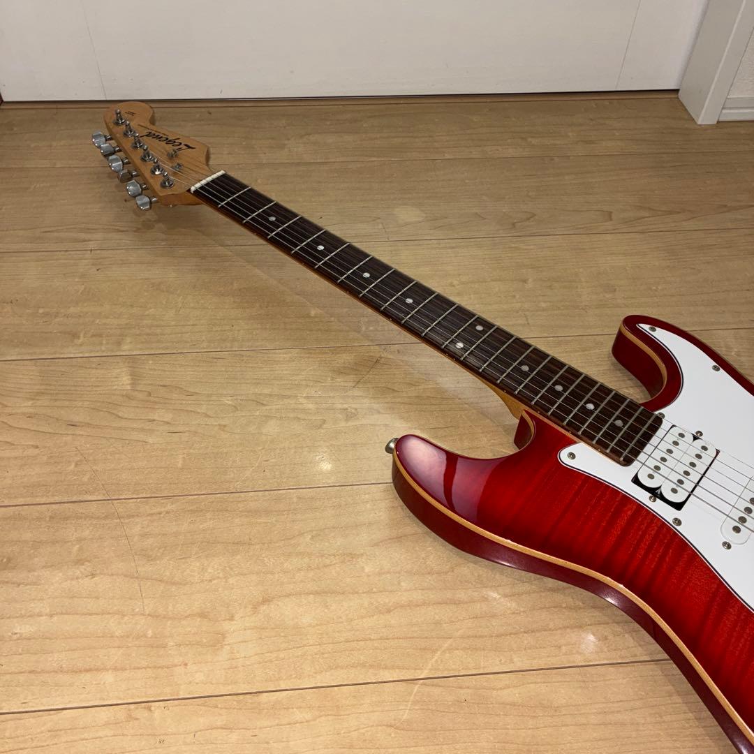 トラ目！希少！Legend エレキギター ストラトタイプ LST-FMX HSH