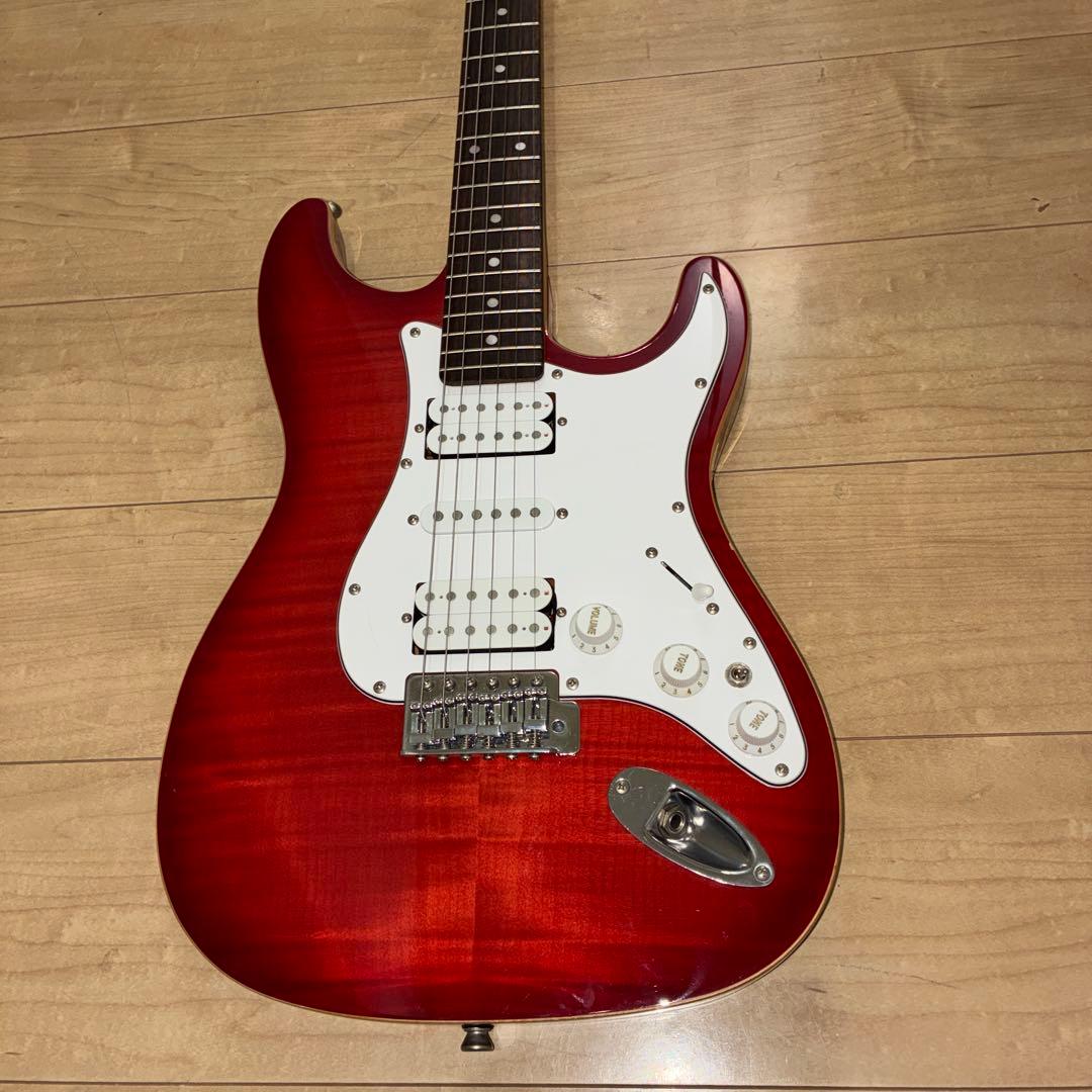 トラ目！希少！Legend エレキギター ストラトタイプ LST-FMX HSH