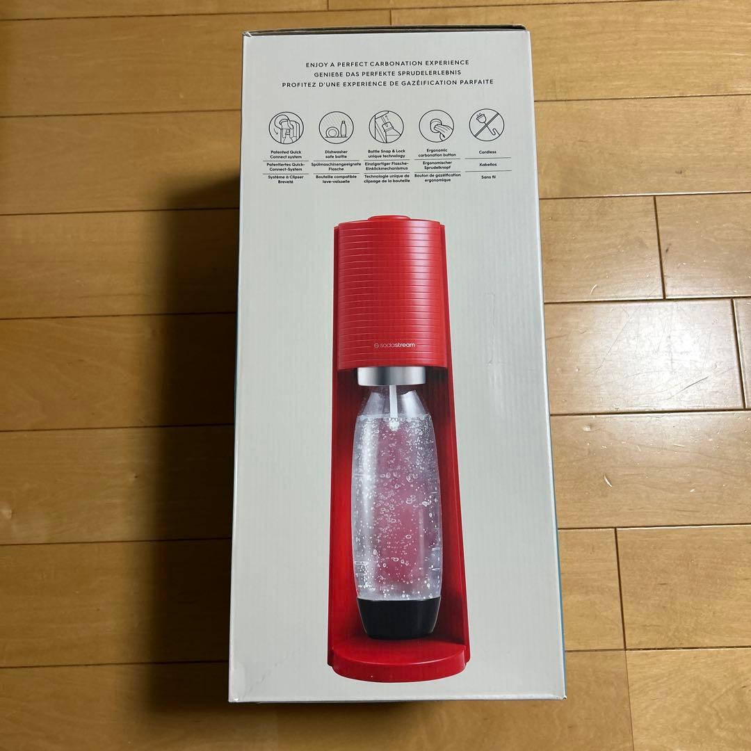 SodaStream TERRA 炭酸水メーカー レッドSSM1102