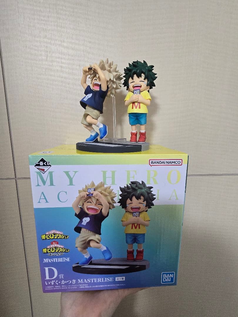 僕のヒーローアカデミア 一番くじ 連なる星霜D賞 いずく・かつき フィギュア