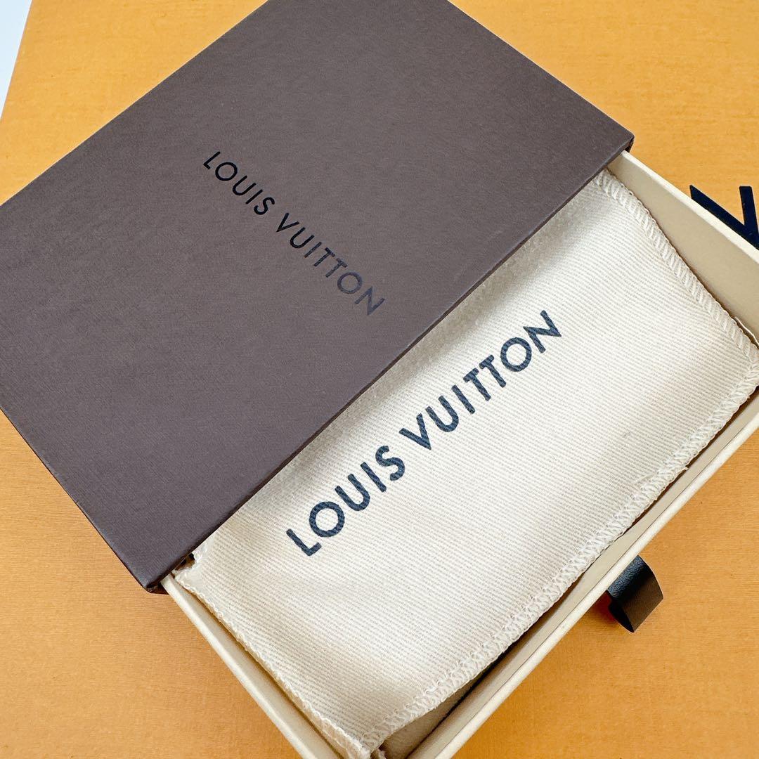 箱保存袋付　ルイヴィトン　モノグラム　ポシェットクレ　キーケース
