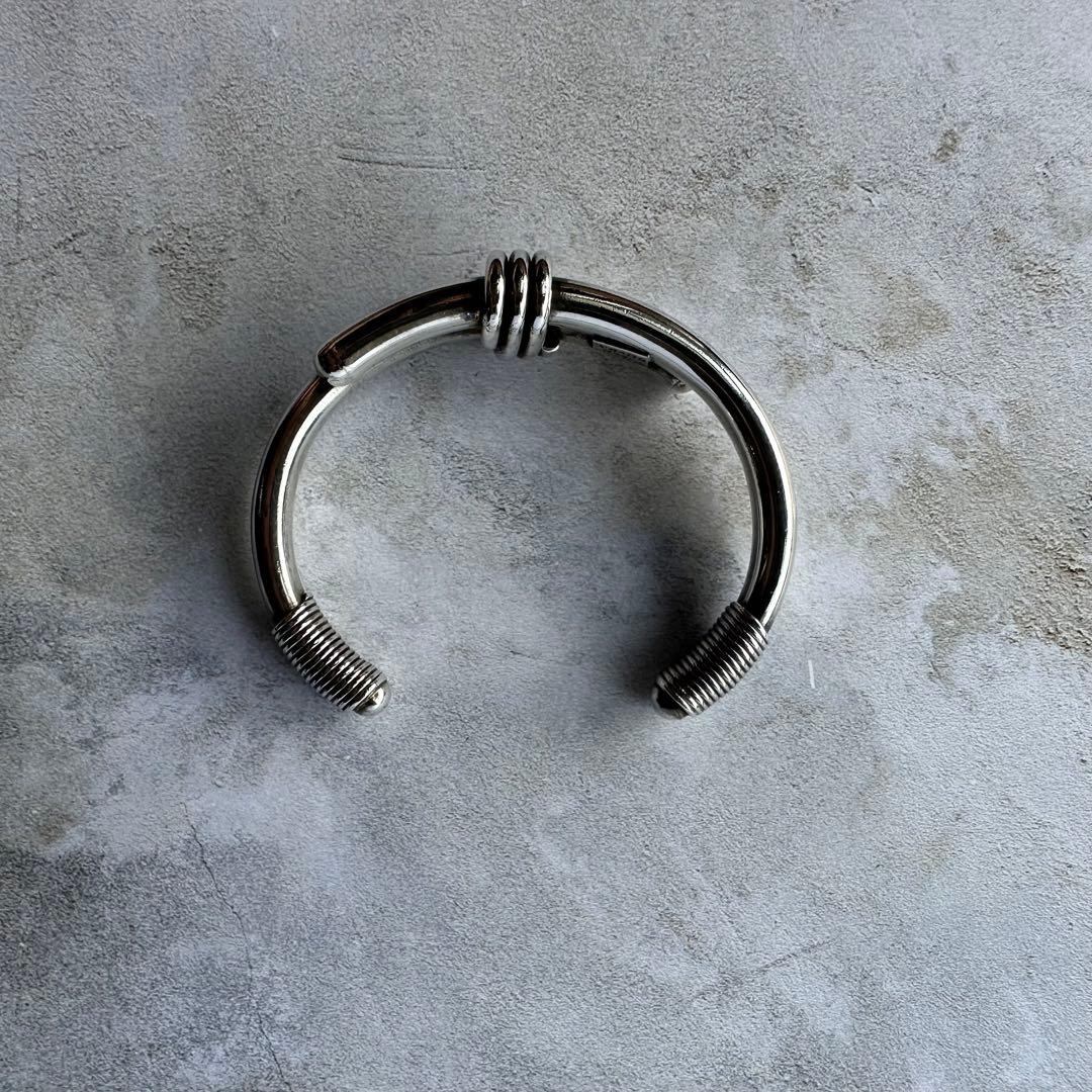 ヴィンテージ ヘビーモダニストブレスレット シルバー925 メキシコ製