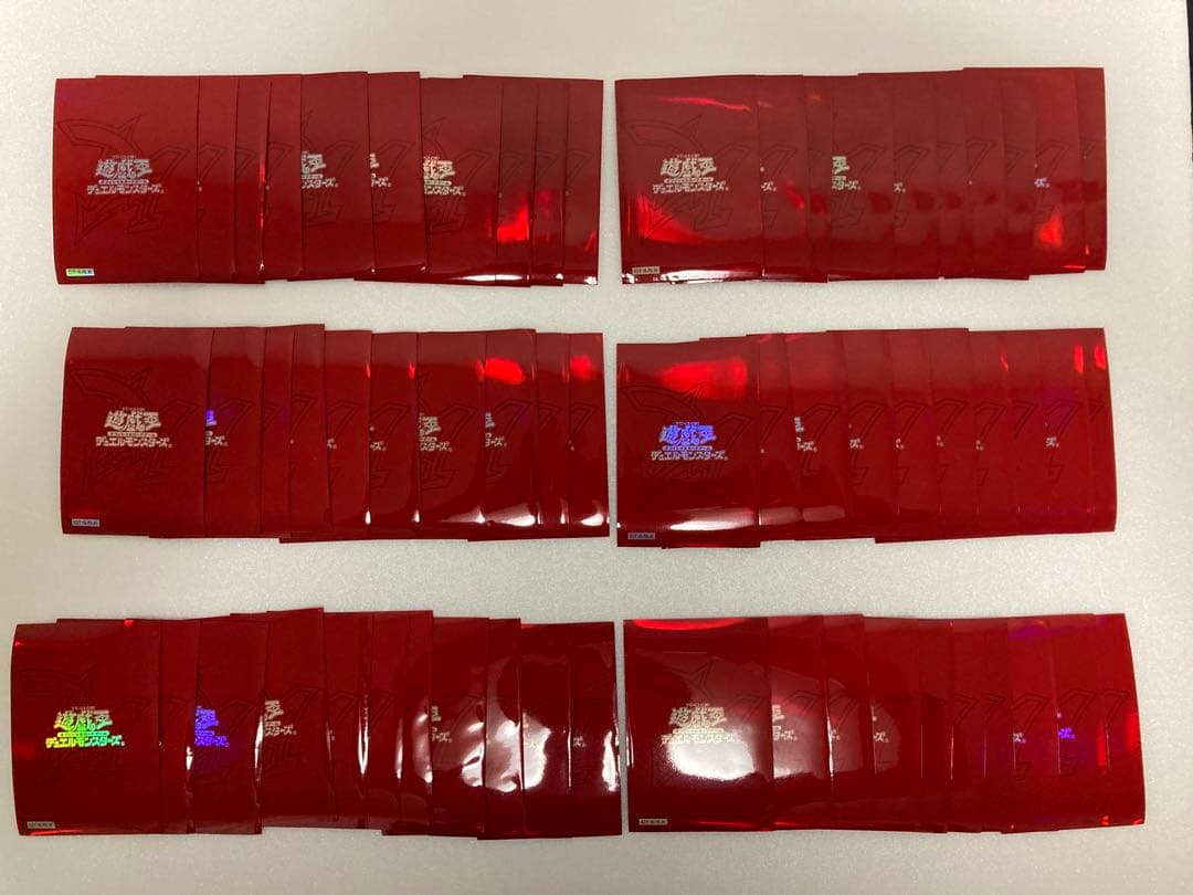 【未使用】旧オシリスレッド スリーブ 61枚セット　遊戯王