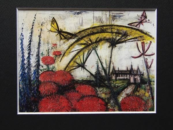 ベルナール・ビュッフェ「Le manoir aux ombelles」