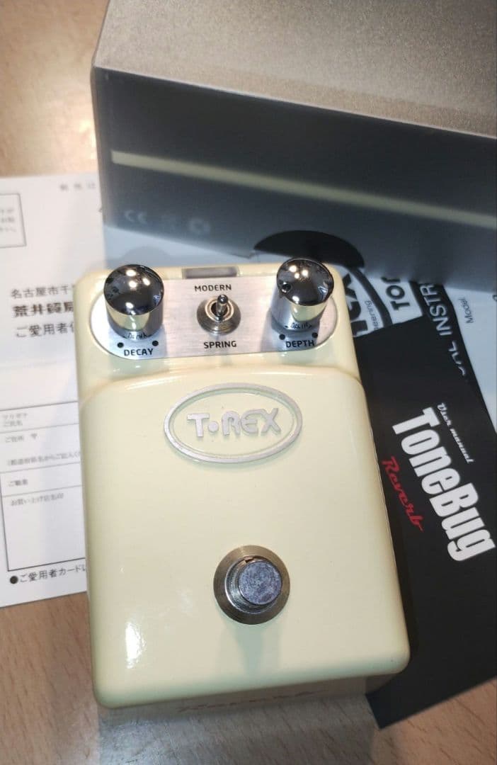 T-REXリバーブ　DEADENDのYOUさん所有機