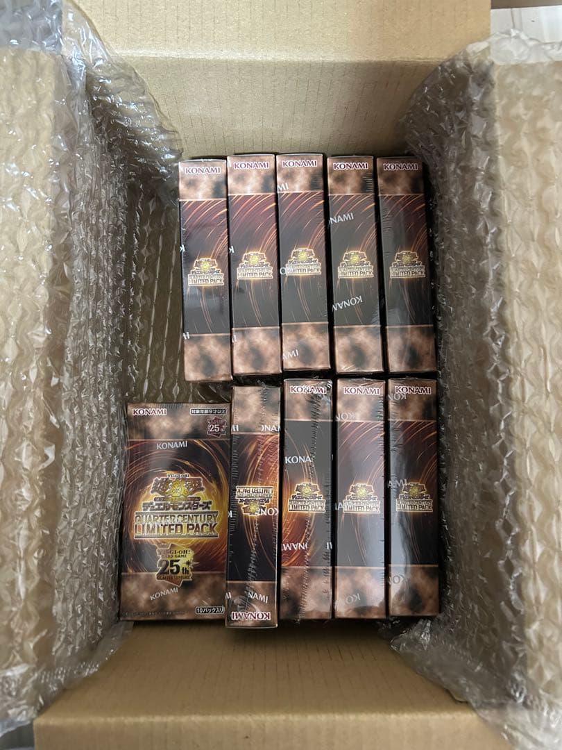 遊戯王　QUARTER CENTURY LIMITED PACK 10BOX