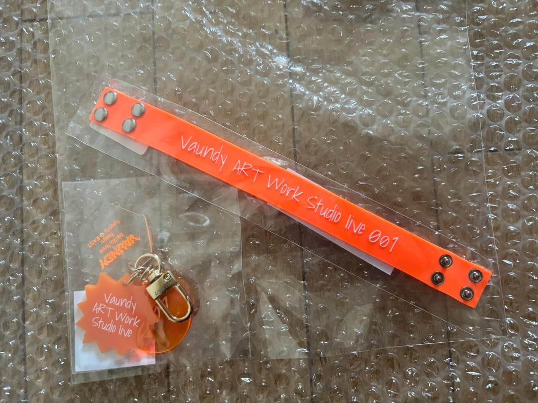 Vaundy ライブハウス 東京 リストバンド キーホルダー セット