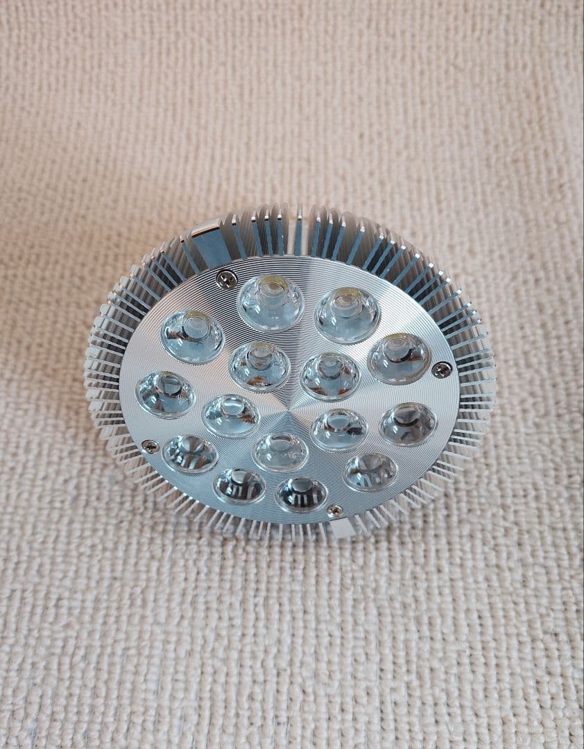 LEDスポットライト1W×15素子 レディオクリップL付き アクアプラネット