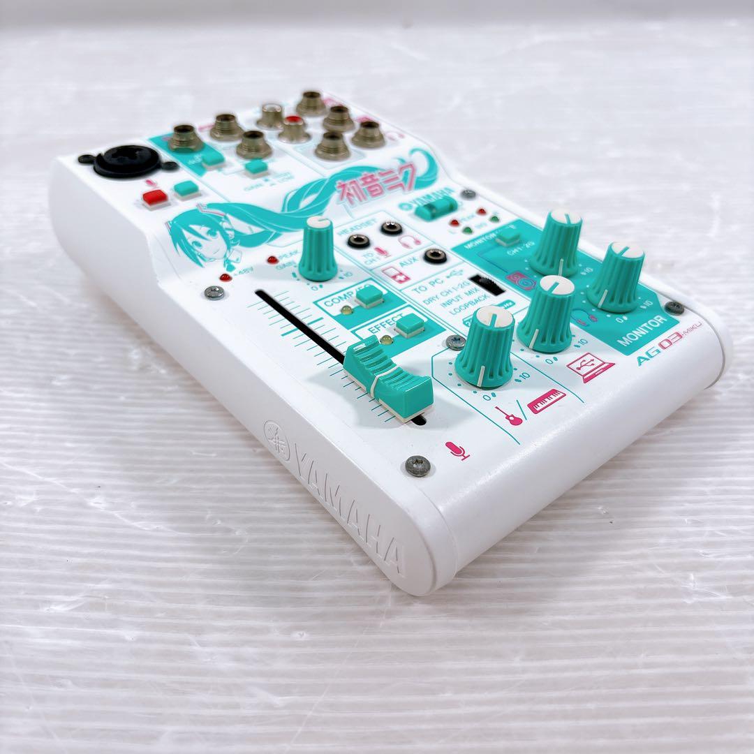 【極美品】YAMAHA AG03 MIKU オーディオインターフェース ミキサー