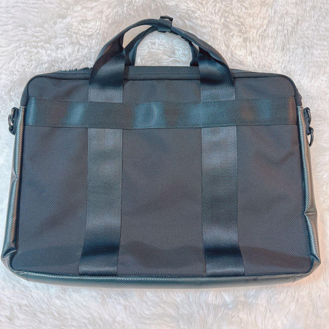 【訳あり美品 】ポーター ビジネスバック黒　ショルダー紐欠品