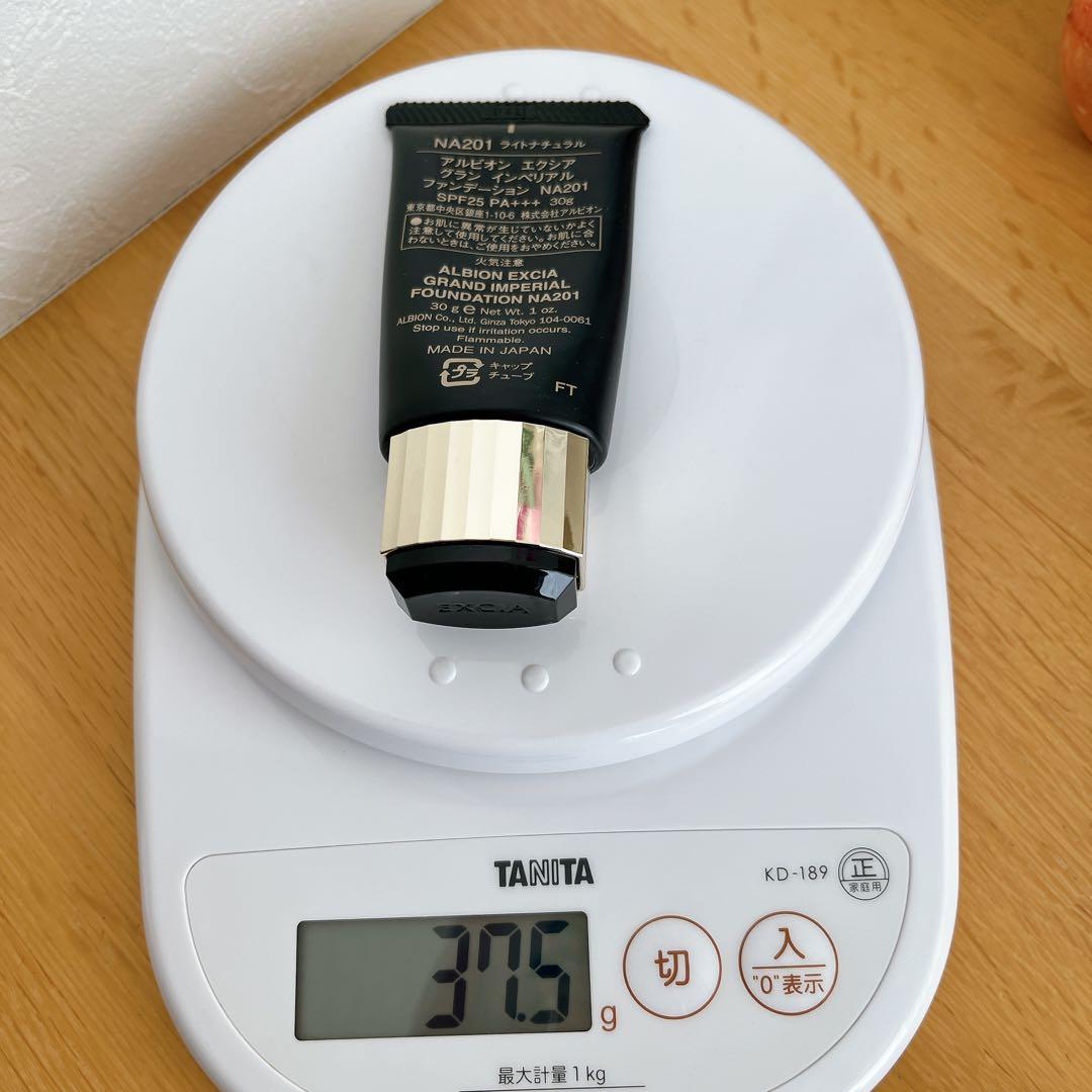 美品☆アルビオンエクシア グラン インペリアル ファンデーション NA201