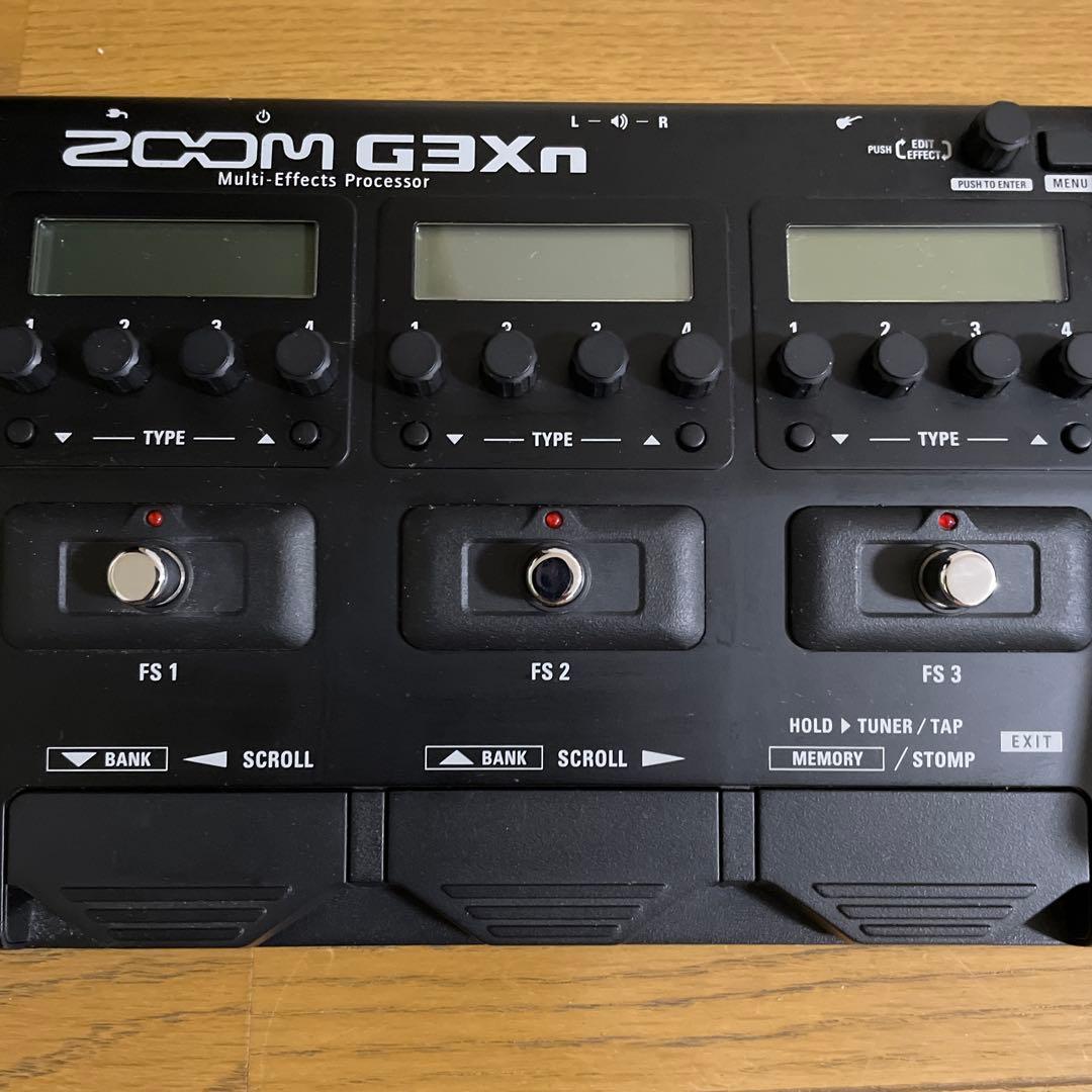 生産終了貴重　zoom G3XN マルチエフェクター