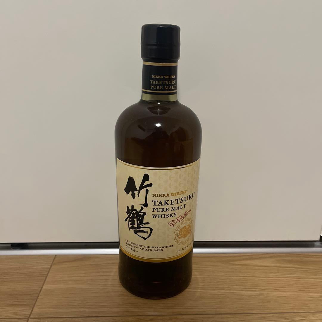 竹鶴　ピュアモルト　未開栓　ジャパニーズウイスキー