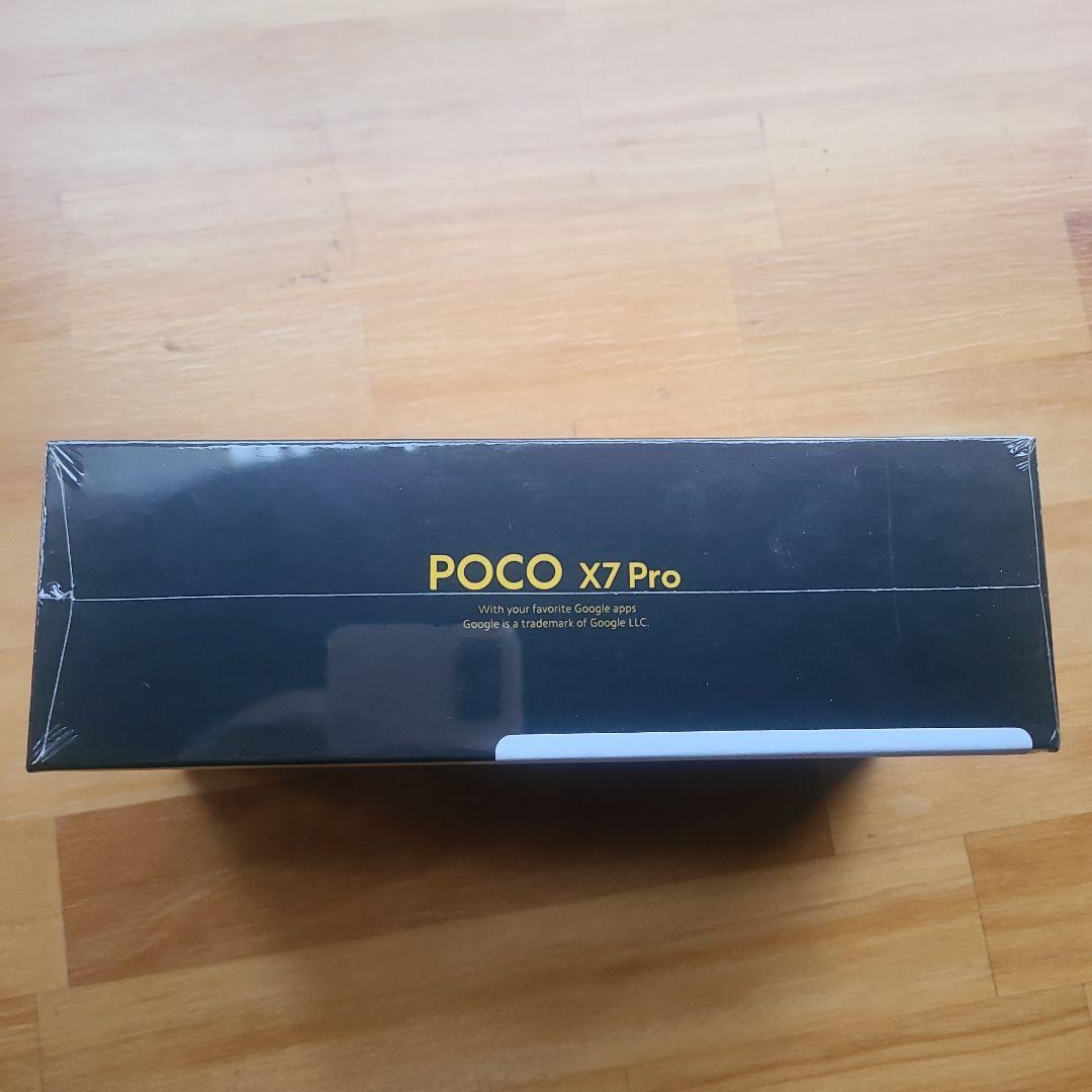 スマートフォン本体 POCO X7 Pro black 8GB/256GB freesim