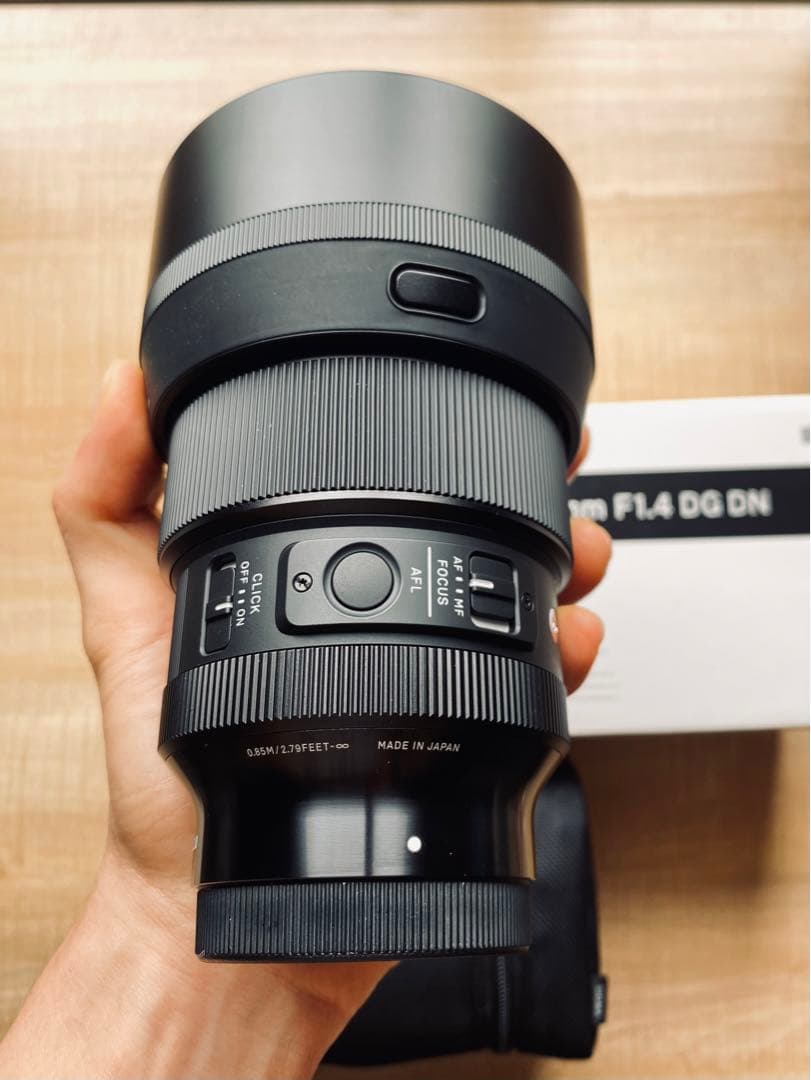 【美品】 Sigma 85mm F1.4 SONY E 用