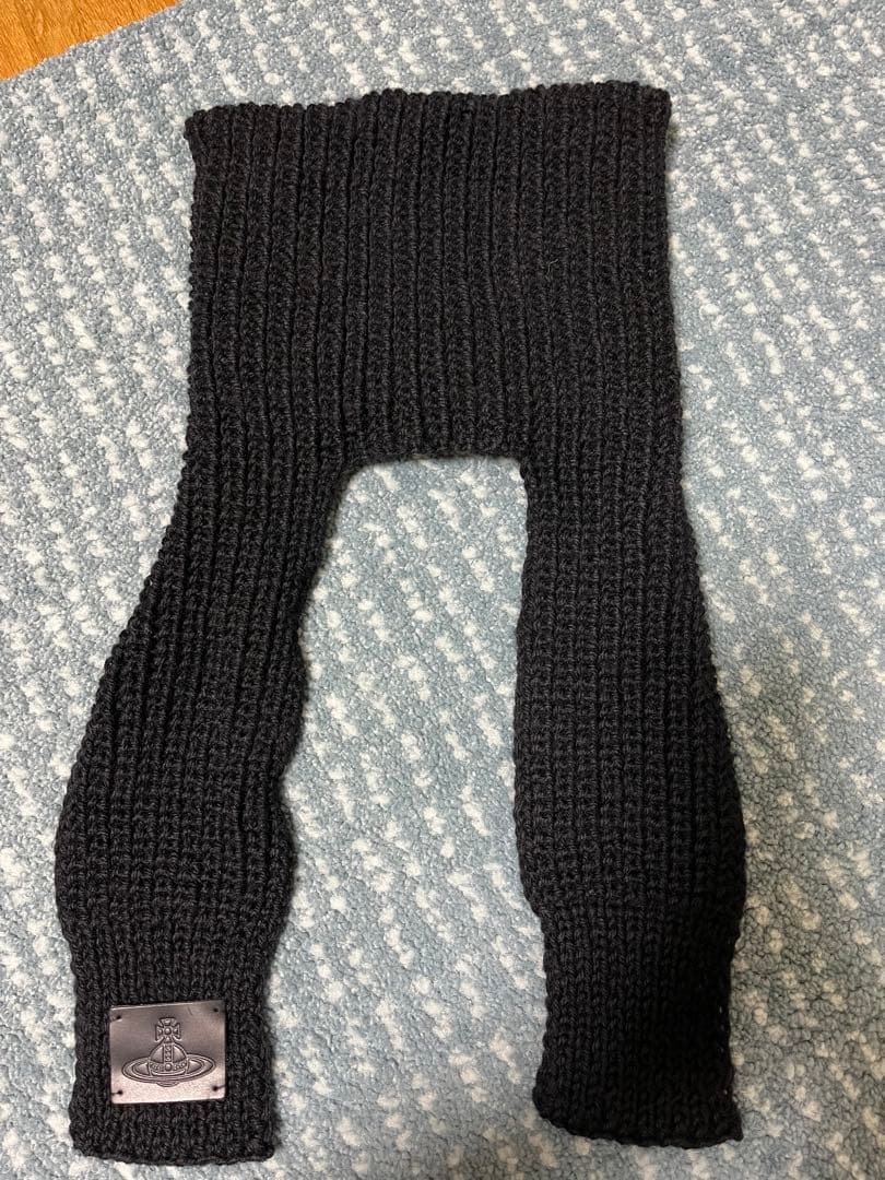 Vivienne Westwood 猫耳付きニット帽 ブラック