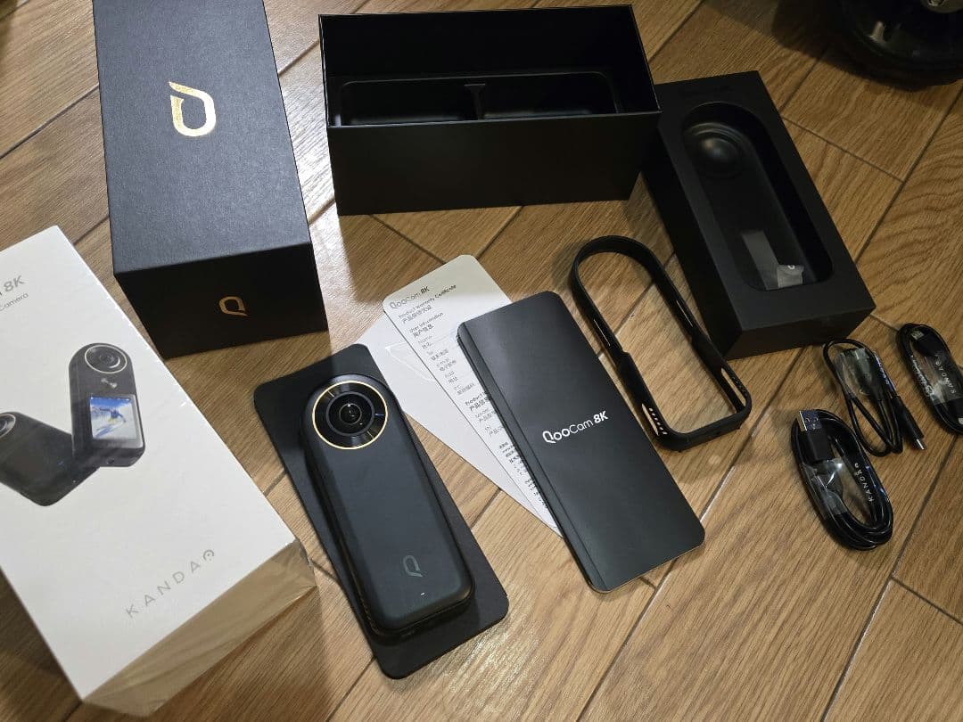 Kandao Qoocam 8K 360度VRカメラ