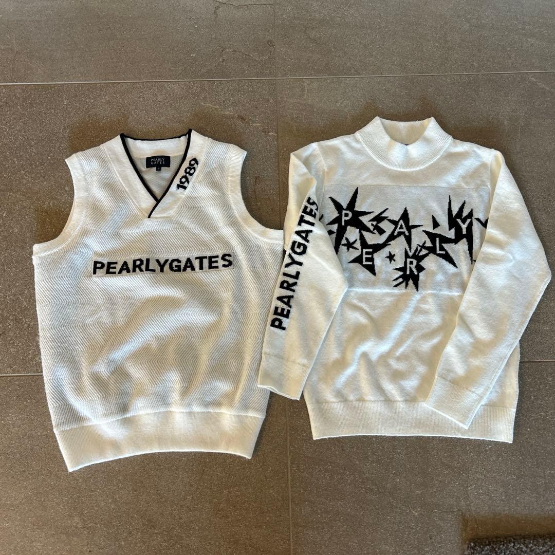 PEARLY GATES パーリーゲイツ　ツインニット♪