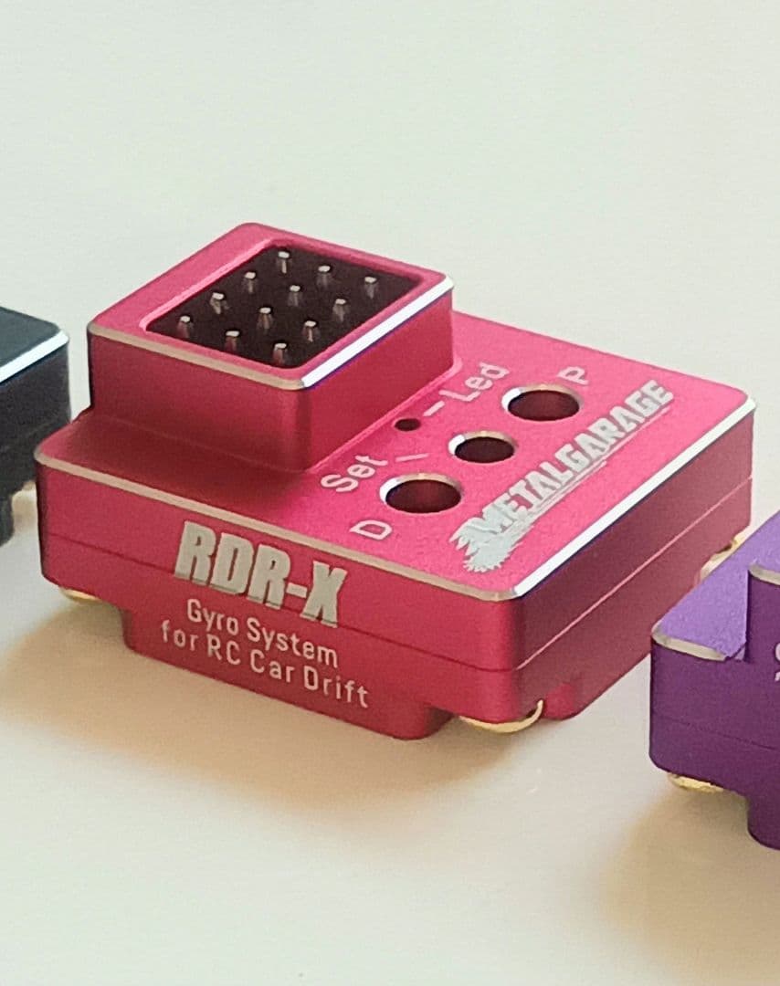 メタルガレージ　4ch ジャイロ　RDR-X レッド MG-GY4R