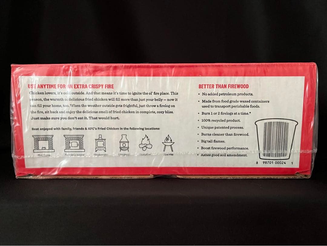 フライドチキンの香りがする薪 ケンタッキーフライドチキン 2021 KFC