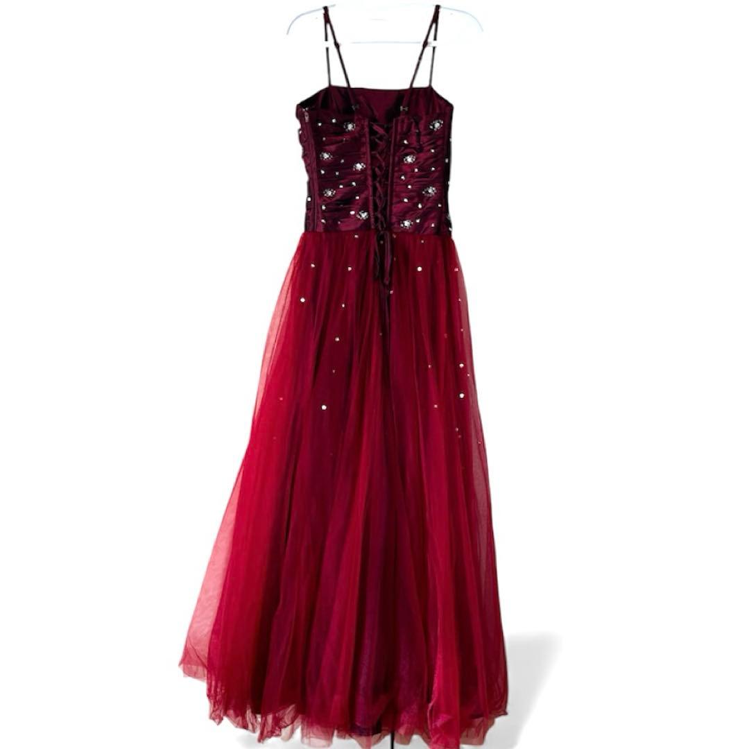 DRESS ROOM AMI ワインレッド ロングドレス 演奏会