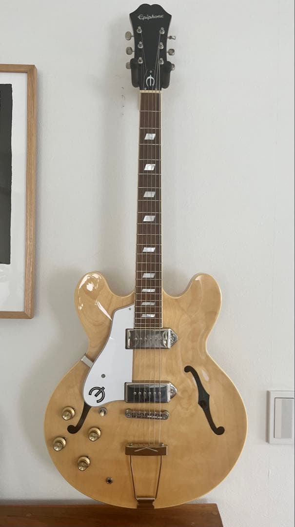 ギター Epiphone CASINO Natural Lefty