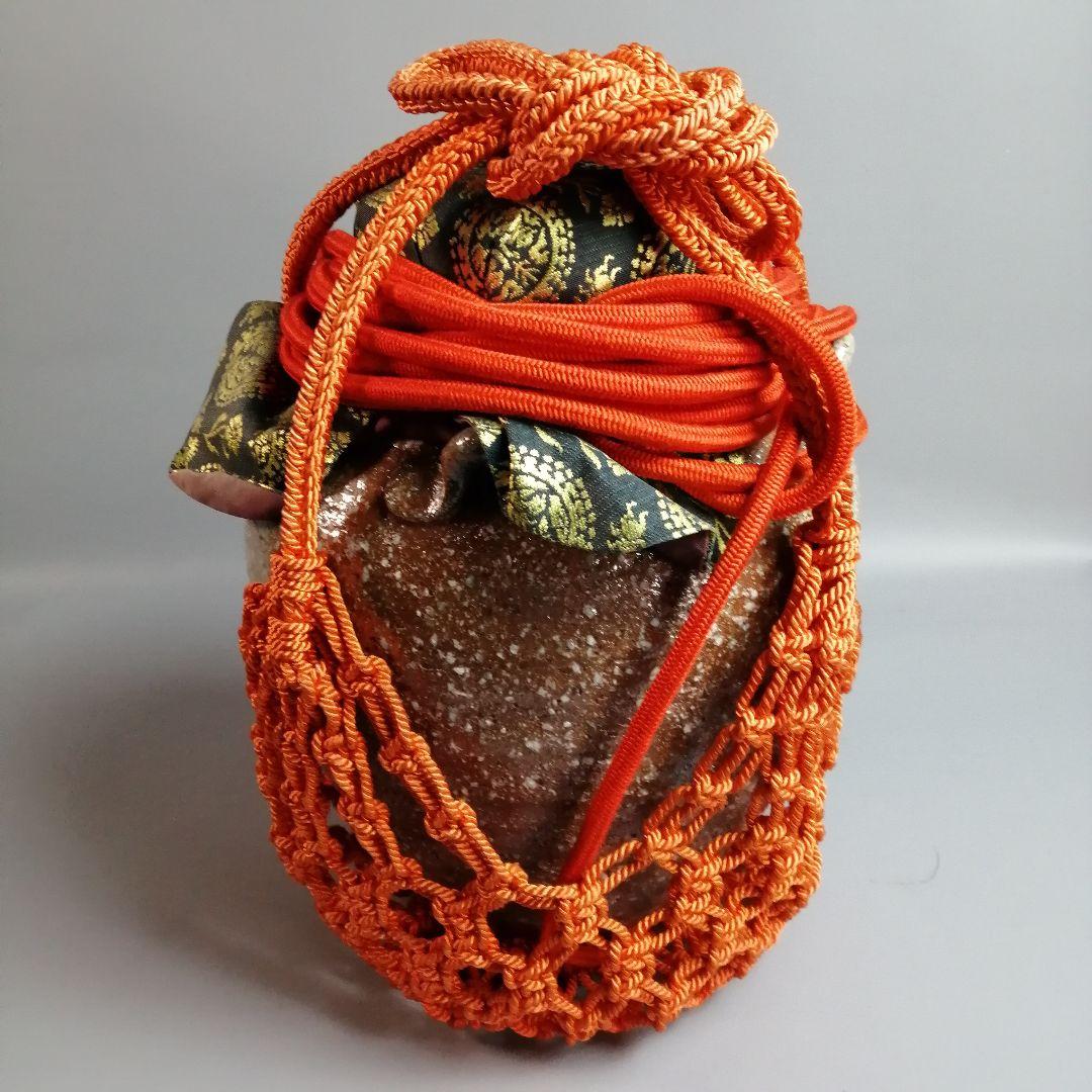 【茶道具】瑞峰作　信楽焼飾壺　茶壺　その他819