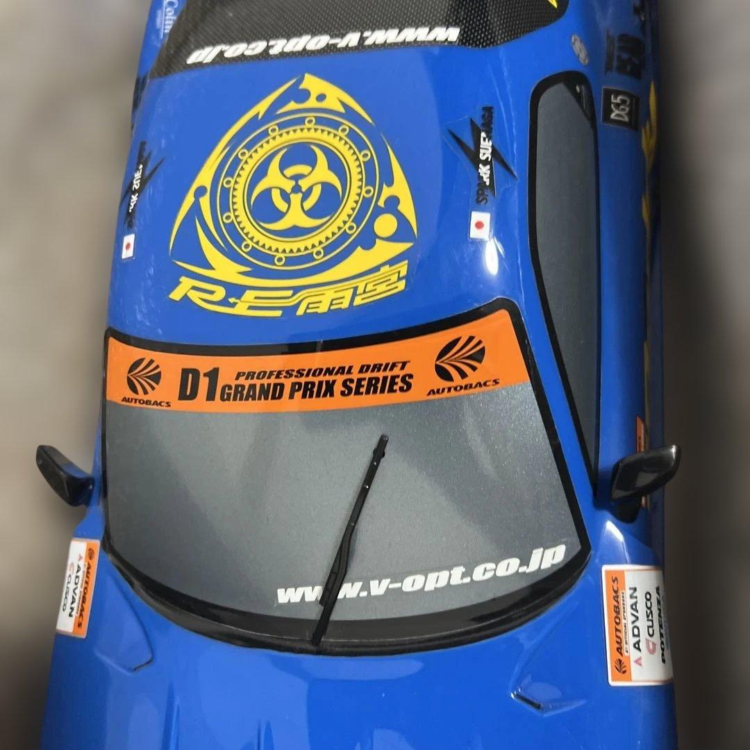 1/10　ラジコンボディ　RX-7　RE雨宮　電飾付き