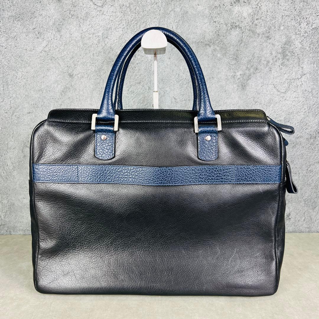 SERAPIAN セラピアン レザー ビジネスバッグ バイカラー