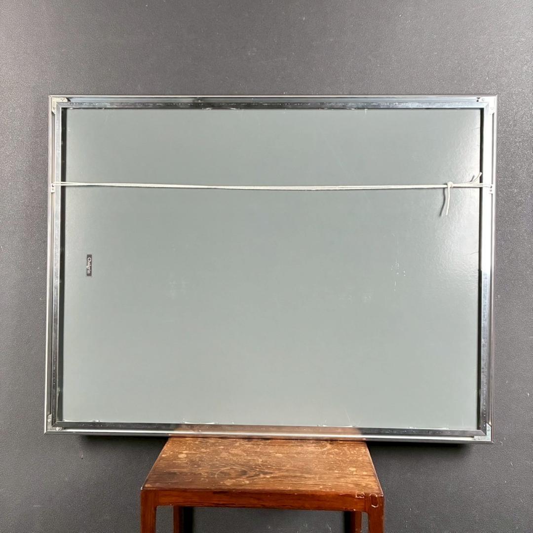 美品 イワン・ラブジン「イベリスク」リトグラフ 大作 直筆サイン入り 額縁入り