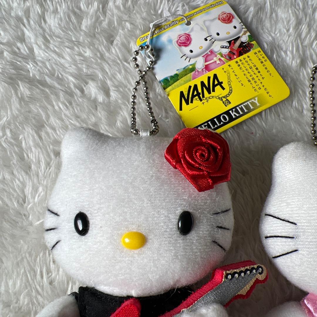 ハローキティ ナナ NANA コラボ　ぬいぐるみマスコット 小松奈々　大崎ナナ