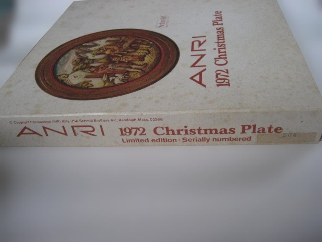 イマダケ! ANRI アンリ 1972 製 クリスマス飾り壁掛けシリアル5044