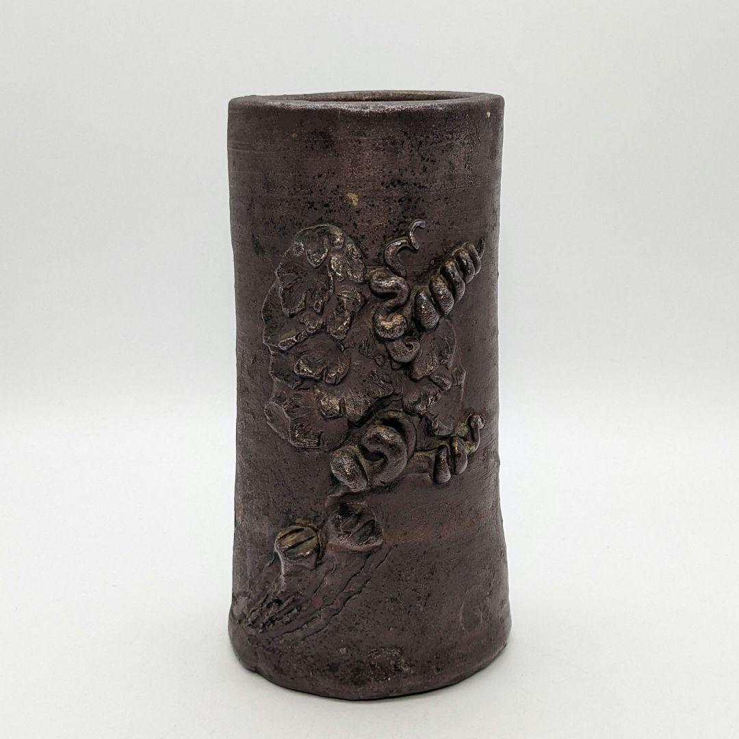 江戸末期 古備前 装飾花入 備前焼 花器 フラワーベース 花瓶 華道具 置物