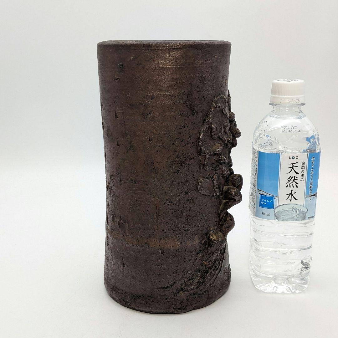 江戸末期 古備前 装飾花入 備前焼 花器 フラワーベース 花瓶 華道具 置物