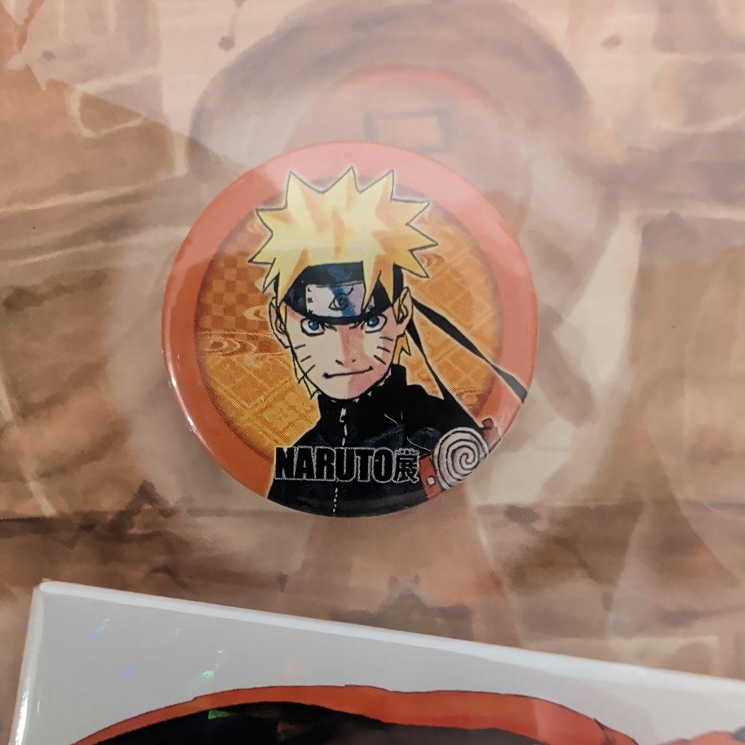 未開封 NARUTO ナルト 缶バッジ NARUTO展 サスケ サクラ カカシ