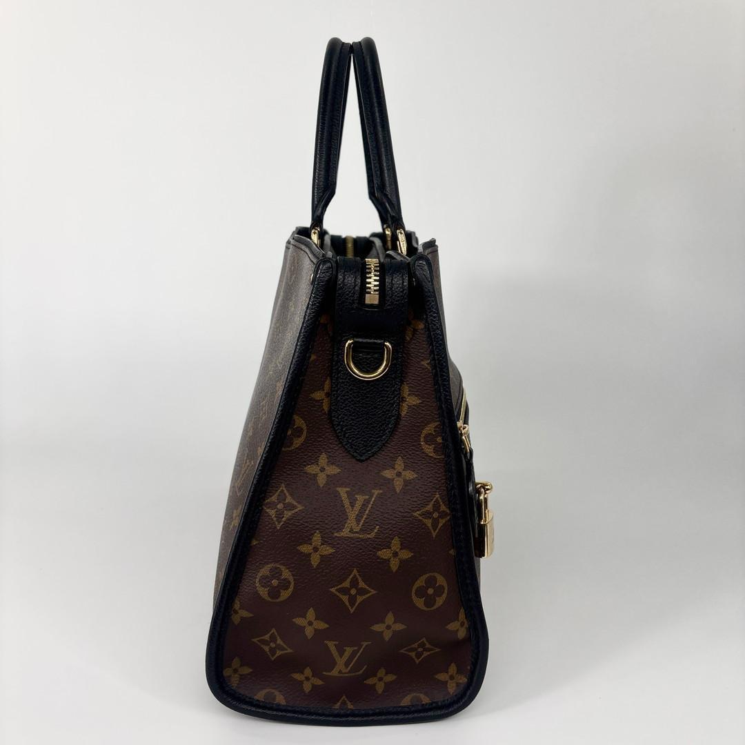 新品同様 ルイヴィトン ポパンクールMM モノグラム マカサー ハンドバッグ