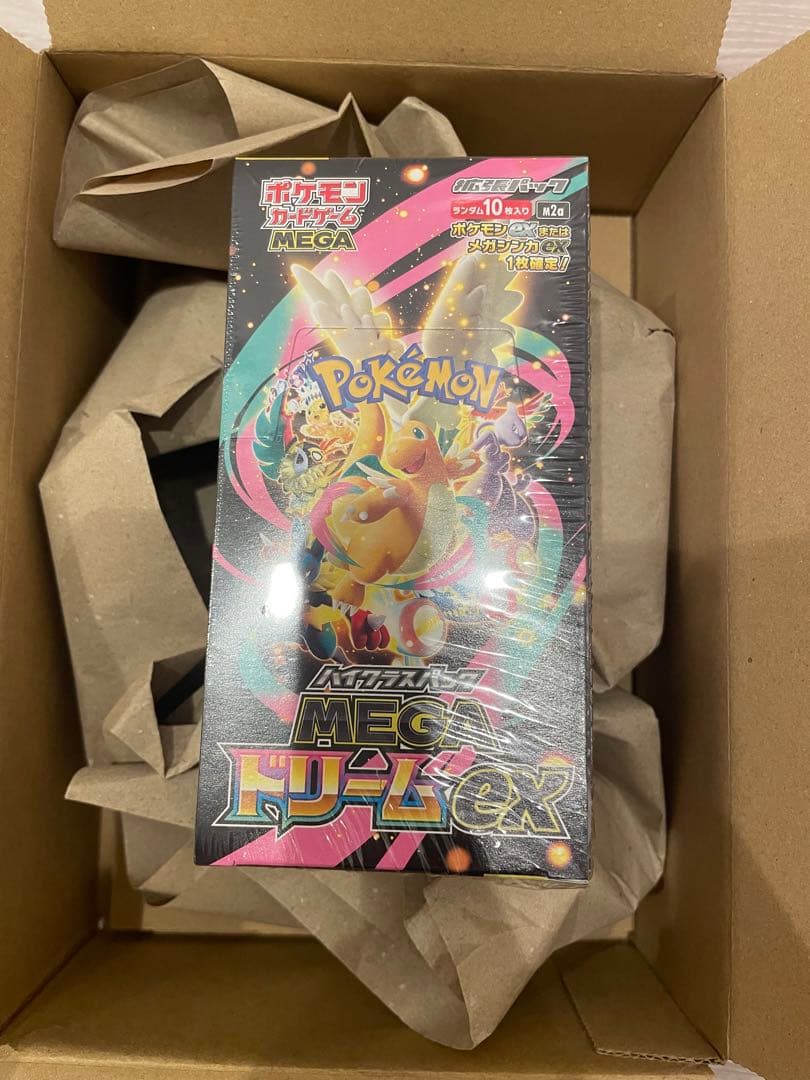 ポケモンカード MEGAドリームEX BOX シュリンク付き