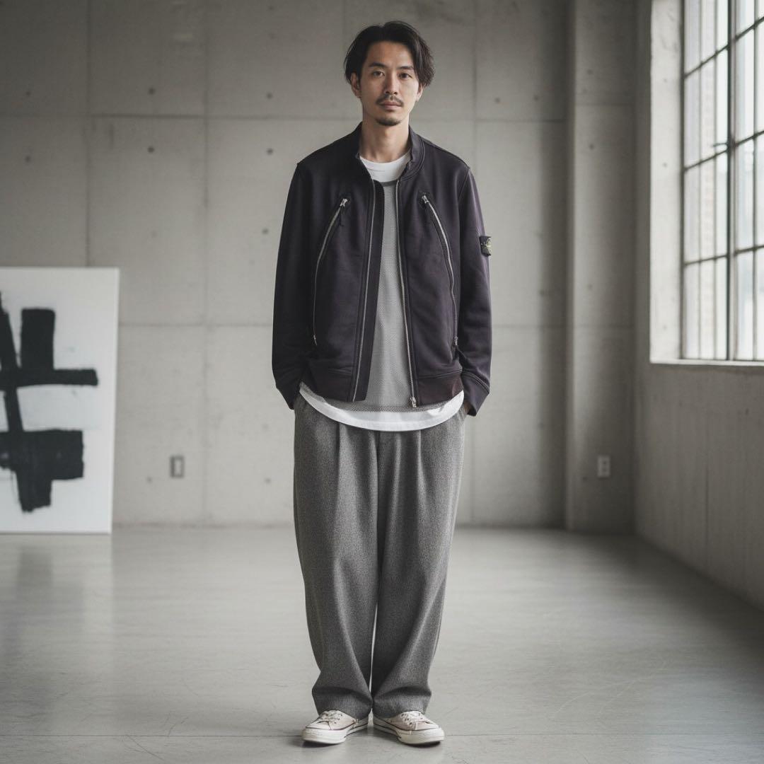 Stone  ジップアップアウター