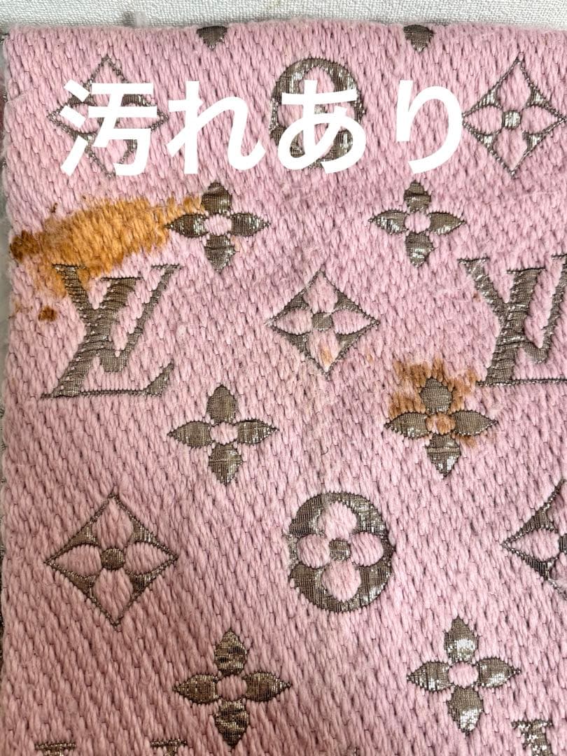 LOUIS VUITTON(ルイヴィトン) マフラー ピンク