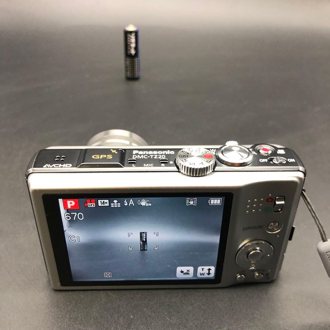 【動作確認済み】Panasonic LUMIX DMC-TZ20 デジカメ