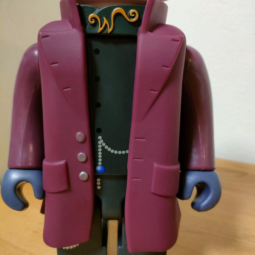 レア　チャーリーとチョコレート工場　ウィリーウォンカキューブリック400%　希少