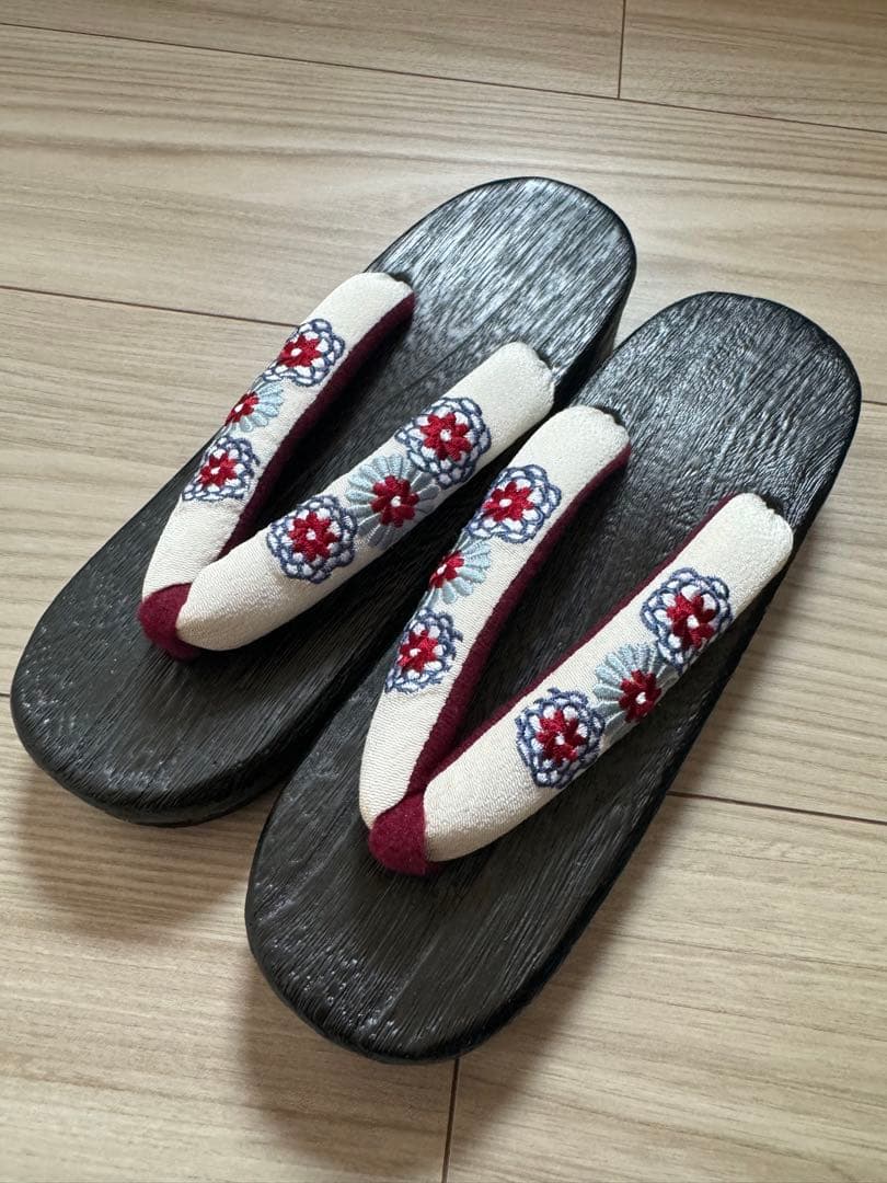 Utatane 浴衣・帯・下駄3点セット