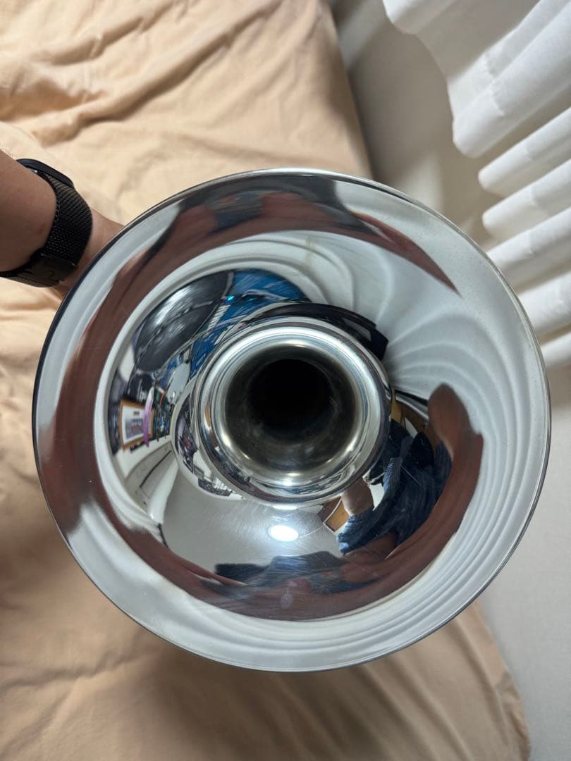 ダイナスティ　マーチング　メロフォンビューグル　M363　Ｇ管　マウスピース付き