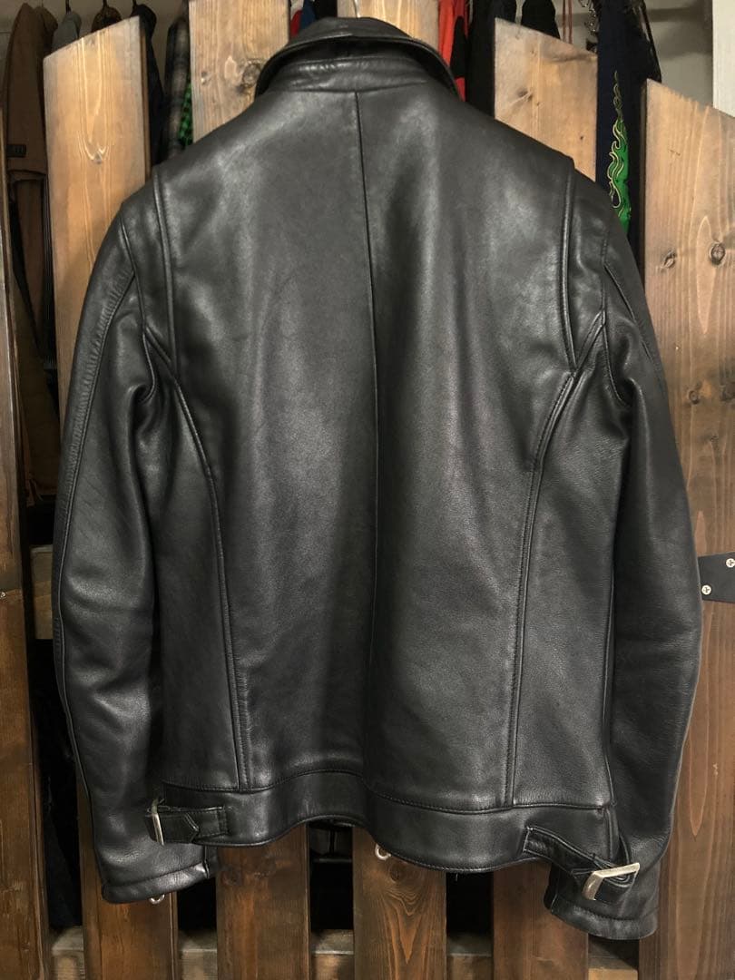 シングルライダース　ドミネータータイプ　牛革　難あり