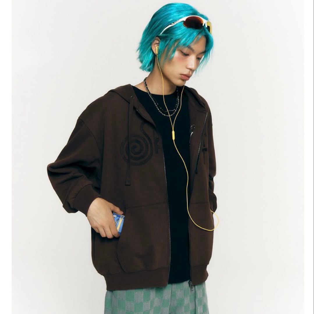 LE SSERAFIM SPAGHETTI Zip-up Hoodie パーカー